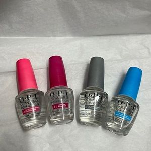 OPI 3 step Dip powder process with brush cleaner. All used.